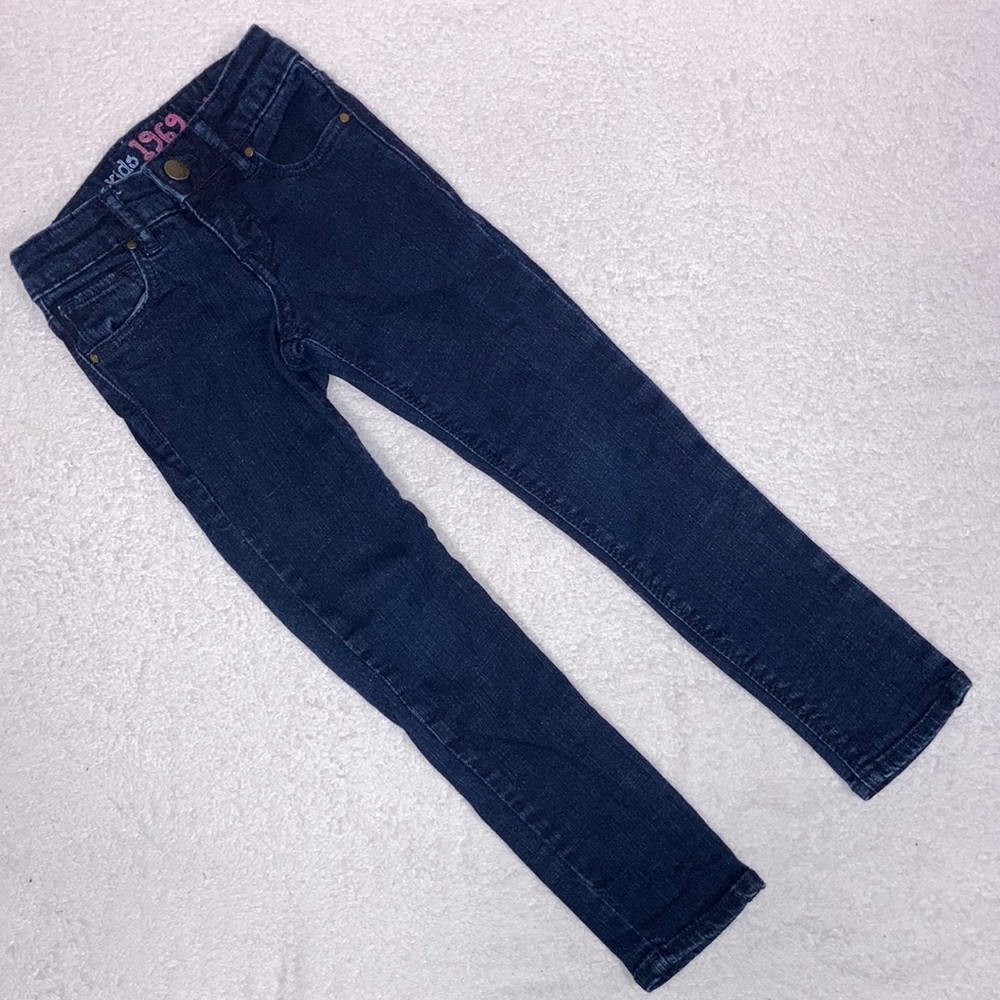 Gap super skinny 5 slim jeans dark wash denim jeans